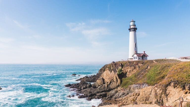 Piedras Blancas Light Station by Courtney Corlew